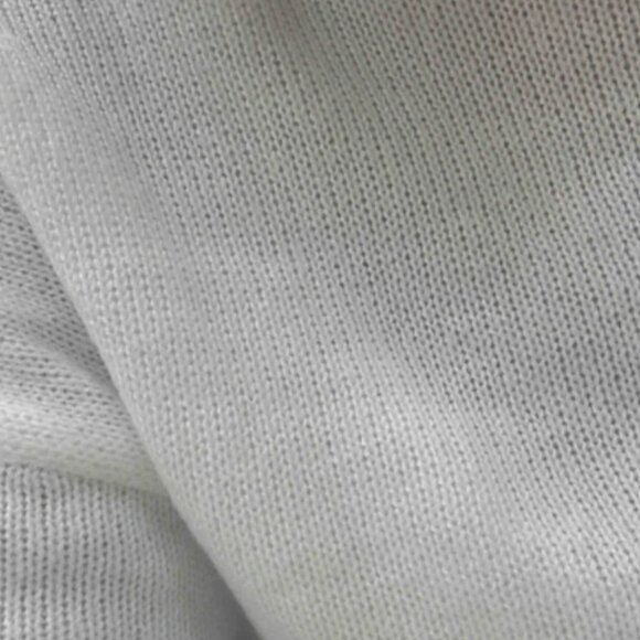 White Oversized Knit Sweater Women’s Casual Pullover - Picture 4 of 6